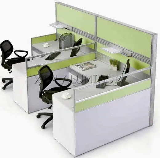 Parte din sticlă de cadru din aluminiu